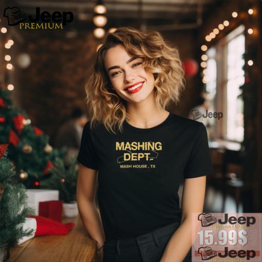 Mashing Dept Mash Gold Unisex T Shirt