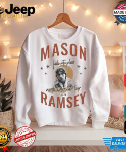 Mason Ramsey Falls Into Place Worth American Tour 2024 Photo T shirts