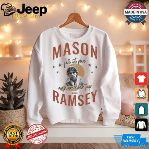 Mason Ramsey Falls Into Place Worth American Tour 2024 Photo T shirts