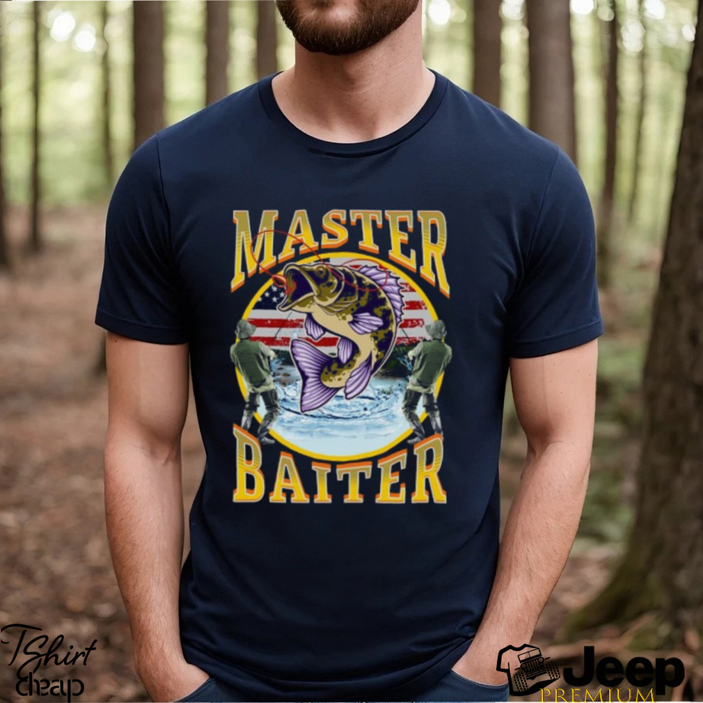 Master Baiter Bootleg Fishing T Shirt - teejeep