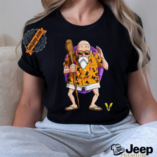 Master Roshi Trading anime character tshirt