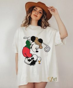 Masters Golf Tournament Mickey Mouse shirt