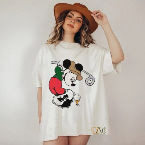 Masters Golf Tournament Mickey Mouse shirt