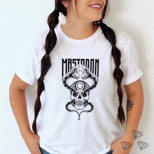 Mastodon Skull Snake T Shirt