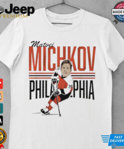 Matvei Michkov Center Ice caricature shirt