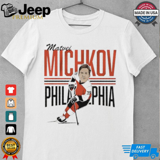 Matvei Michkov Center Ice caricature shirt