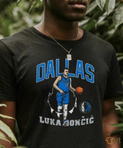 Mavs Luka Doncic Bustin' Through shirt