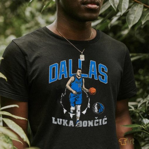 Mavs Luka Doncic Bustin’ Through shirt