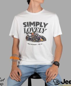 Max Verstappen F1 'Simply Lovely' Vintage Style Unisex T shirt