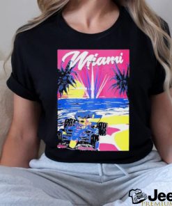 MaxVerstappen Miami Night Sky Red Bull Racing Shirt