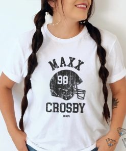 Maxx Crosby Las Vegas Helmet Font shirt