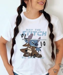 May The Stitch Be With You Stitch Star Wars Comfort Colors shirt