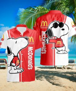 Mcdonald’s Logo Shirt Ideas Gift Hawaiian Shirt For Snoopy Lover