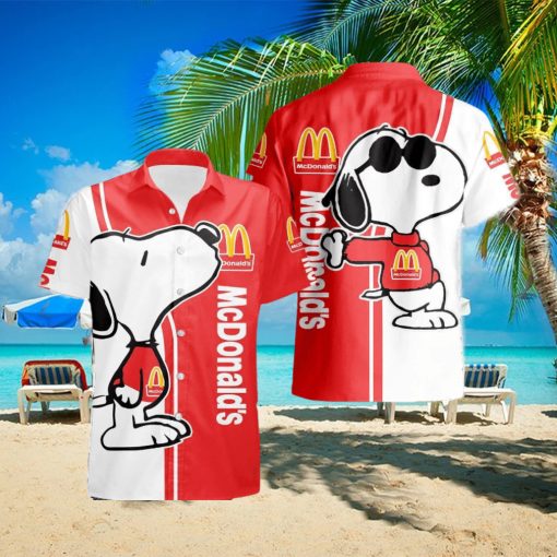 Mcdonald’s Logo Shirt Ideas Gift Hawaiian Shirt For Snoopy Lover