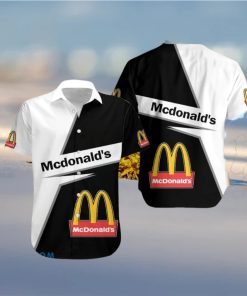 Mcdonald’s Traditional Hawaiian Shirt Brands Logo Summer Aloha Men And Women