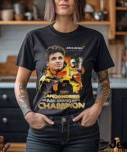 Mclaren Formula 1 Team Lando Norris Miami Grand Prix Champion T Shirt