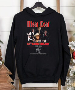 Meat Loaf Band 56th Anniversary 1968 2024 Thank You For The Memories T Shirt