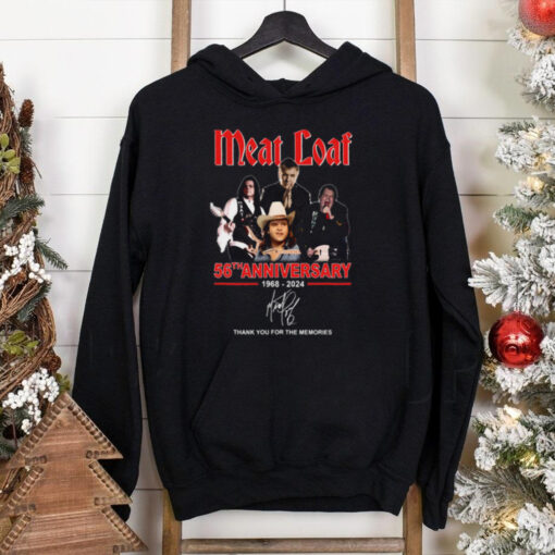 Meat Loaf Band 56th Anniversary 1968 2024 Thank You For The Memories T Shirt