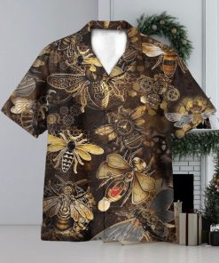 Mechanic Bee Bee Kind Bee You 3D Hawaiian Shirt Summer Vaction Gift