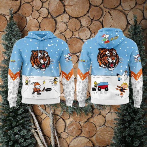 Medicine Hat Tigers Peanuts & Snoopy Night For Fans Limited Edition Hoodie Cap