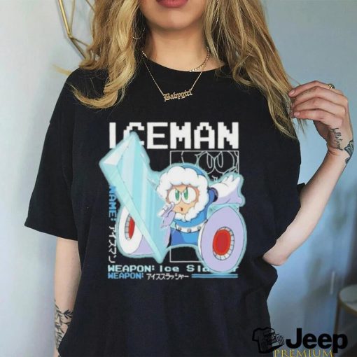 Mega Man Capcom Iceman Large Shirt