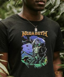 Megadeth Copter Pilot 2023 Fall Tour Two Sided T Shirt