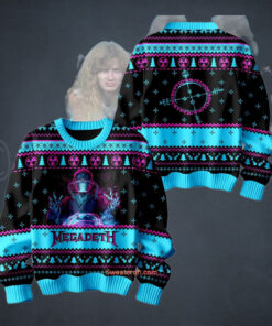 Megadeth Rock Band Cryptic Writings Christmas Sweater