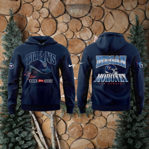 Megan Moroney x Tennessee Titans New Collection For Fans Limited Edition Hoodie
