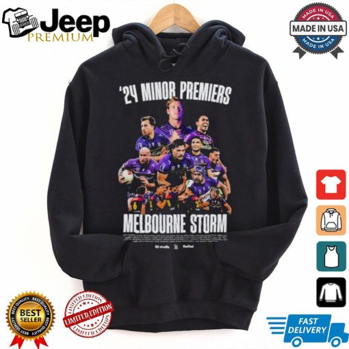 Melbourne Storm 2024 O’Neills Adults Minor Premiers T shirt