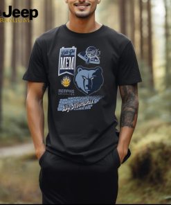 Memphis Grizzlies Split Zone Big Memphis 2024 T shirt