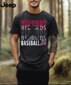 Memphis Redbirds Baseball Music Note M Player T Shirt