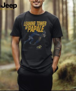 Memphis Showboats Vinny Papale Leaning Tower Catch Grey Shirt