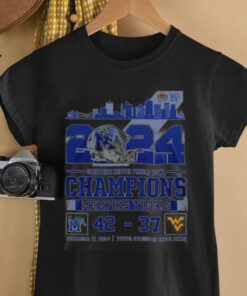 Memphis Tigers 2024 Scooter Coffee Frisco Bowl Champions Hoodie T Shirt