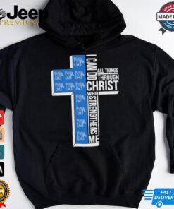 Memphis Tigers I Can Go All Things Through Christ Who Strengthens Me Shirt