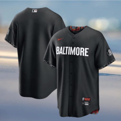 Mens Baltimore Orioles Nike Official Replica City Connect Jersey