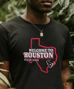 Men's Fanatics Stefon Diggs Navy Houston Texans Welcome to Houston T Shirt