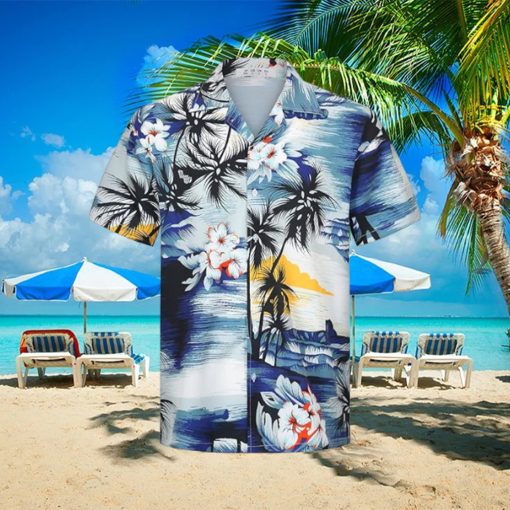 Men’s Hawaiian Shirt Slim fit Short Sleeve Print Party Front Aloha