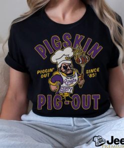 Men's Homefield Black ECU Pirates Pigskin Pig Out T Shirt