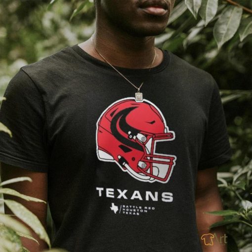 Men’s Nike Navy Houston Texans Helmet T Shirt