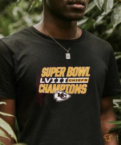 Men's Red Kansas City Chiefs Super Bowl LVIII Champions T Shirt