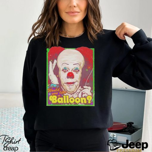 Men’s Would You Like A Balloon shirt