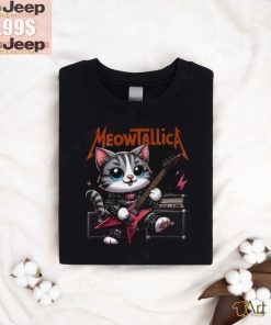 Meowtallica Funny Cat T Shirt