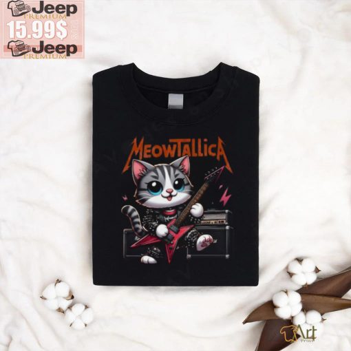 Meowtallica Funny Cat T Shirt