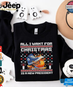 Merry Christmas, All I Want For Christmas Is A New President Shirt