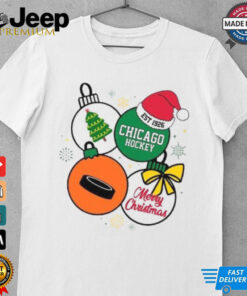 Merry Christmas Chicago Hockey Est 1926 Shirt