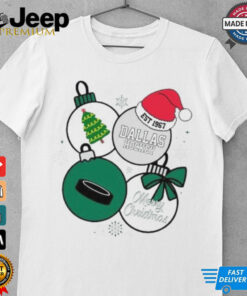 Merry Christmas Dallas Hockey Est 1967 T Shirt