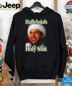 Merry Christmas Hallelujah Holy Shit 2024 Shirt