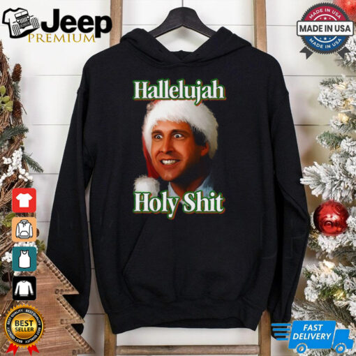 Merry Christmas Hallelujah Holy Shit 2024 Shirt