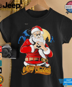 Merry Christmas Santa Claus Relax Heart shirt featuring a festive design with Santa Claus, a relaxed vibe, and a heartwarming holiday message.
