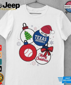 Merry Christmas Texas Rangers Baseball Est 1961 Shirt